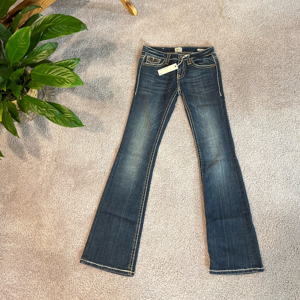 Anoname Dark Blue Flare Jeans